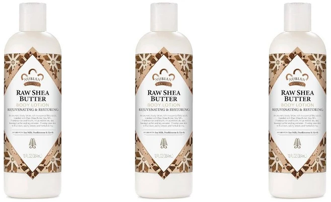 Nubian Heritage 누비안 헤리티지 로 시어 버터 바디 로션 384ml 3팩 - 쿠팡