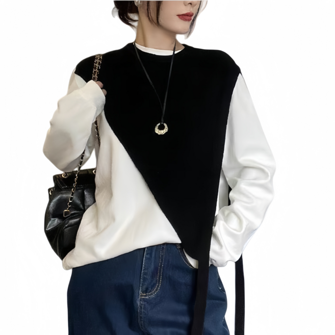 DA ZHANG GUI 울 블렌드 여성 가디건 숄 케이프 머플러 스타일리시 레이어링 아이템