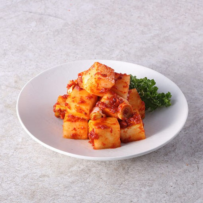 큰샘골 미원 없는 국산 깍두기, 1개, 2kg