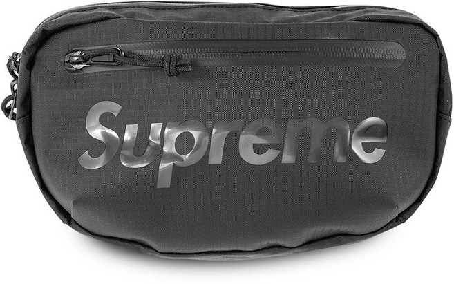 슈프림 로고 프린트 벨트 백