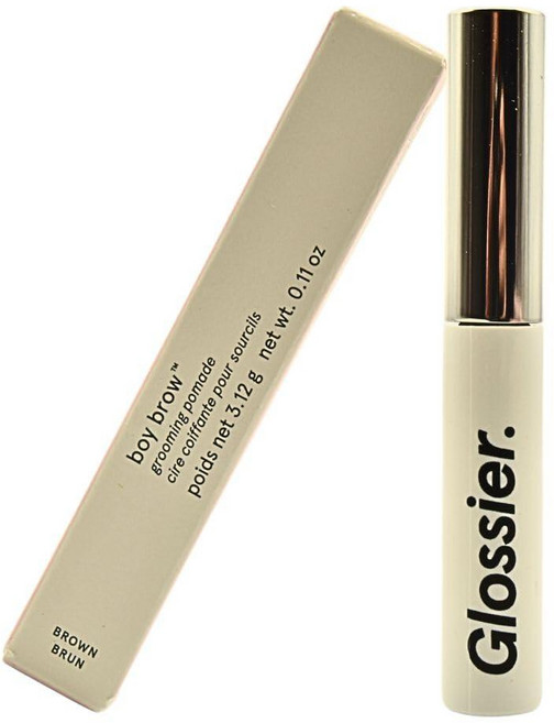 Glossier Boy Brow 볼류마이징 아이브로우 젤-포마드 - 브라운 미디엄-다크
