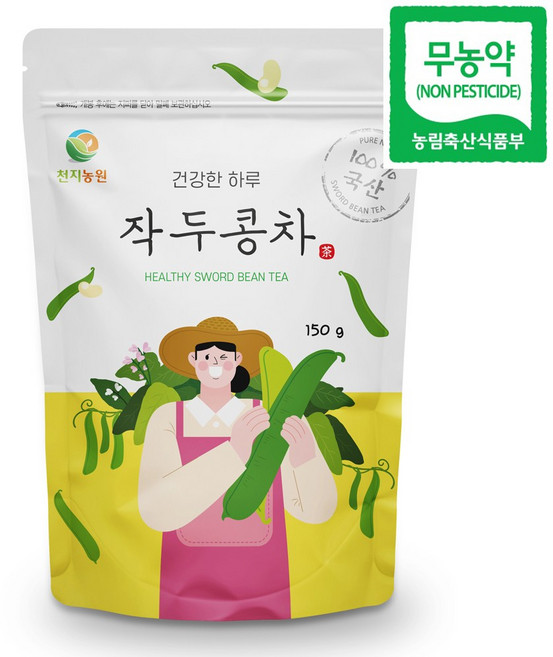 천지농원 작두콩차, 150g, 1개입, 1개