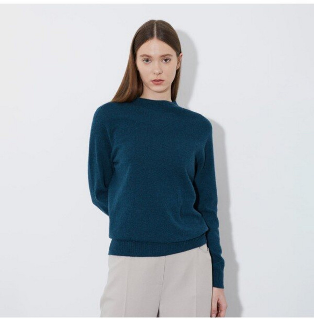 올리비아로렌 울 블렌드 하프넥 니트_VOBBL4S1151