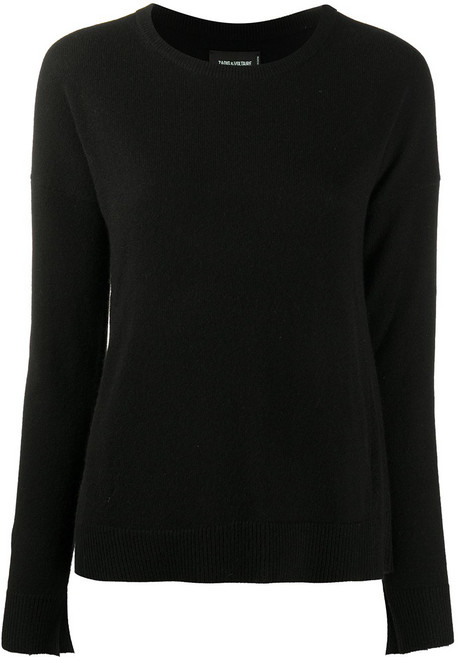 쟈딕앤볼테르 스타 패치 니트 스웨터