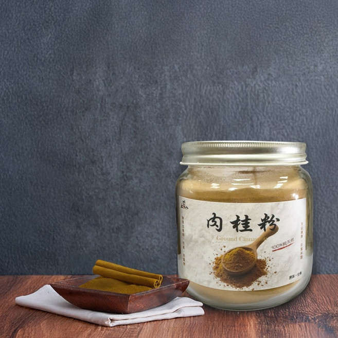 展榮商號 肉桂粉, 1個, 100%純肉桂粉