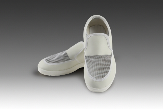 제전방진화 제전화 방진화 무진화 크린룸작업화 단화, 망사형, 1개