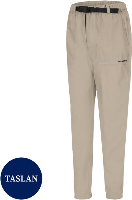 험머 여성 나일론 타슬란 기능성(발수 방풍) 조거팬츠 베이지