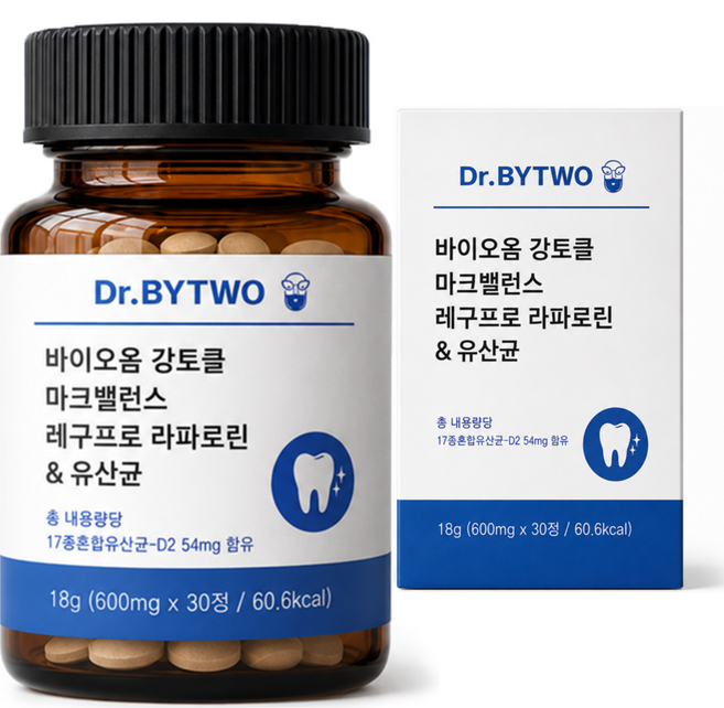 [퍼스트케어] 구강유산균 프로바이오틱스 하루1알 17종, 1개, 30정