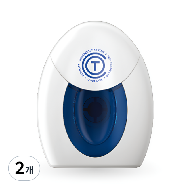 메가젠 오프리케어 스펀지 플로스 치실 민트향 40m, 2개, 1개입