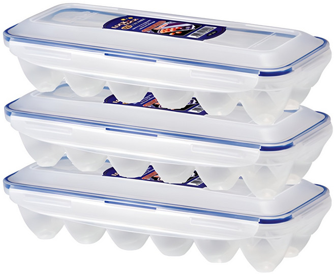 락앤락 계란 케이스 12구, 혼합 색상, 3개