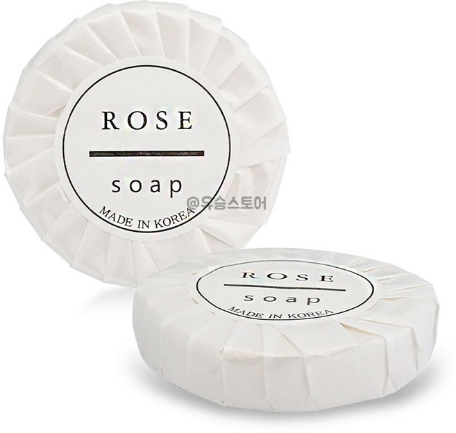 유림 호텔 미니비누 원형 20g, 100개