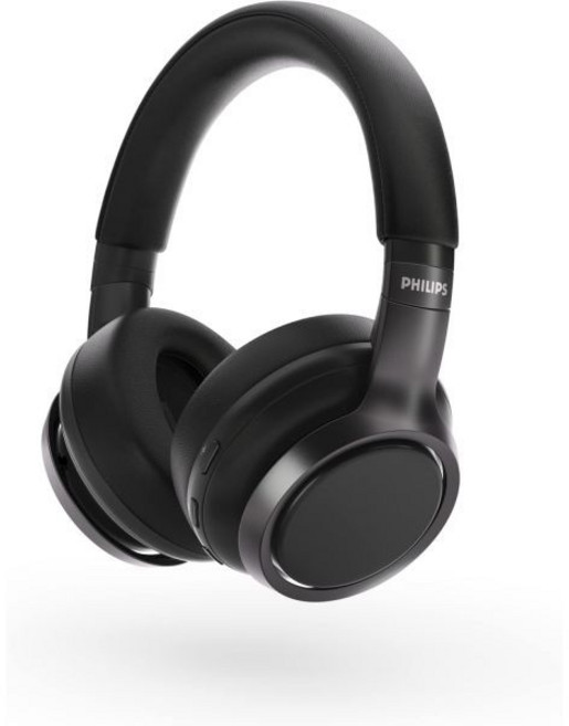 Philips 헤드폰 이어폰 헤드셋 무선 블루투스 필립스 H9505 하이브리드 액티브 노이즈 캔슬링ANC 오버 이어 프로 퍼포먼스 및 멀티포인트 연결, H9505|27H Playtime, Over ear headphone