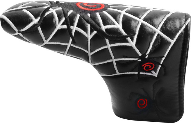 지칸디 골프 말렛퍼터커버 반달형 일자형 퍼터커버, 일자형 거미