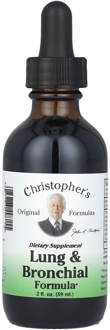 Christopher's Original Formulas 폐 및 기관지 포뮬러 2 액량 온스 (59 ㎖), ChristophersOriginalFormulas폐및, 59ml, 1개 - 쿠팡