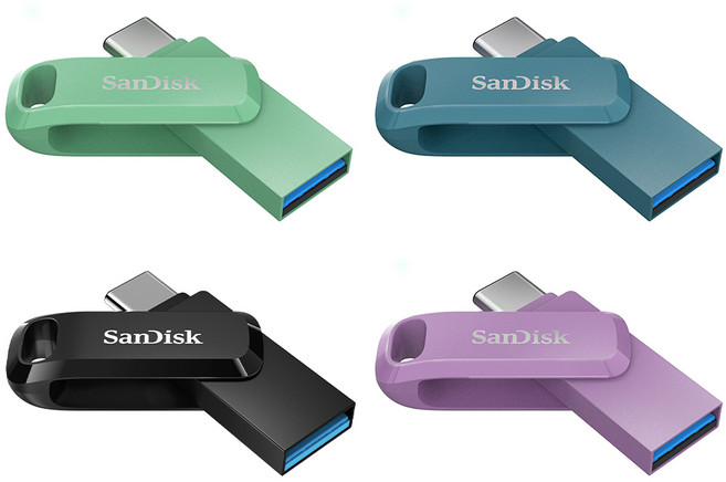 Sandisk Ultra Dual Drive Go Type C (256GB) 슬라이드형, 1MB