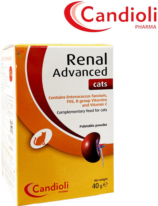 레날 어드밴스드 캣츠 40g / Renal advanced cats / 레날 어드벤스드 캣츠 / 신장질환 신부전치료 보조제 + 동물병원 전용 유산균, 1개