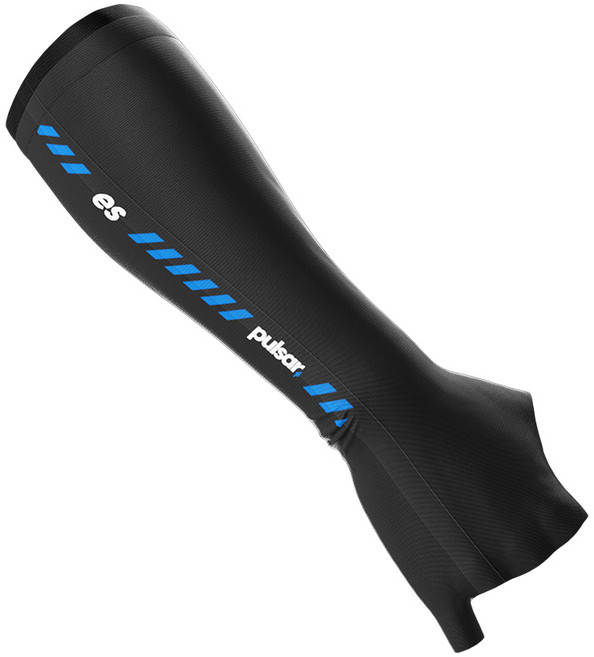 펄사 eS e스포츠 게이밍 암슬리브 팔토시 Finger Short L 블랙, PAS02LB 블랙, 1개