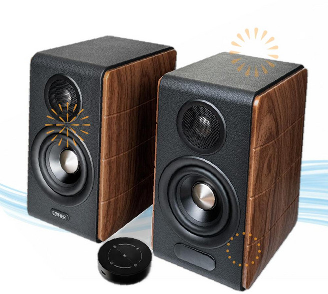 Edifier 에디파이어 LP 스피커 S880DB MKII 하이파이 북쉘프 프리미엄 2.0 액티브 SD