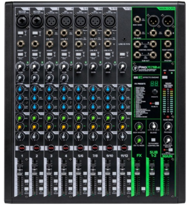 MACKIE 맥키 정품 인증 ProFXV3 시리즈 아날로그 믹서 시리즈 (12 16 Rack Mount 증정), ProFX12V3