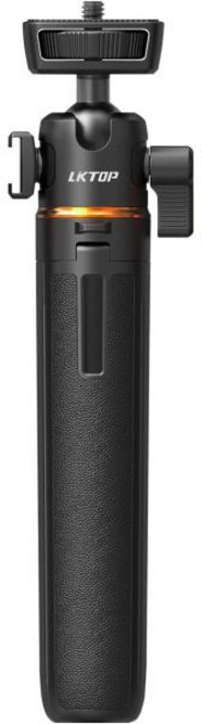 엘케이탑 액션 카메라 삼각대 셀카봉 가벼운 확장형 영상 촬영용 액세서리 14인치 나사 구멍 조절 가능한 손잡이 그립 DJI 오스모 360나노액션인스타360고프로용, LKTOP 액션 카메라 삼각대 셀카봉 가벼운 확장형 영