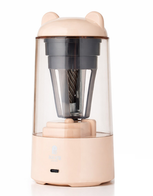 프로살림 오토베어 점보 자동 연필깎이, 1개, 핑크