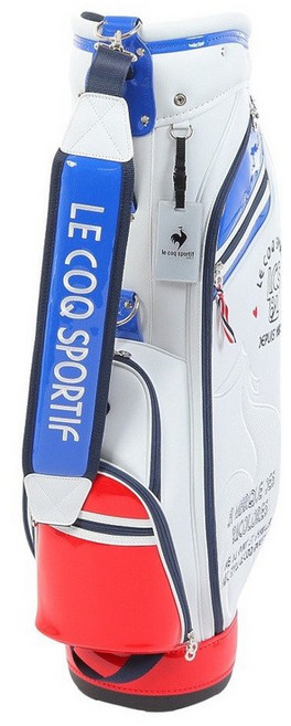 르꼬끄스포르티프 lecoqsportif 여성용 골프 캐디백 경량 카트식 8.5형 5분할 QQCXJJ02 WH00 칼라 화이트 210281, 에프