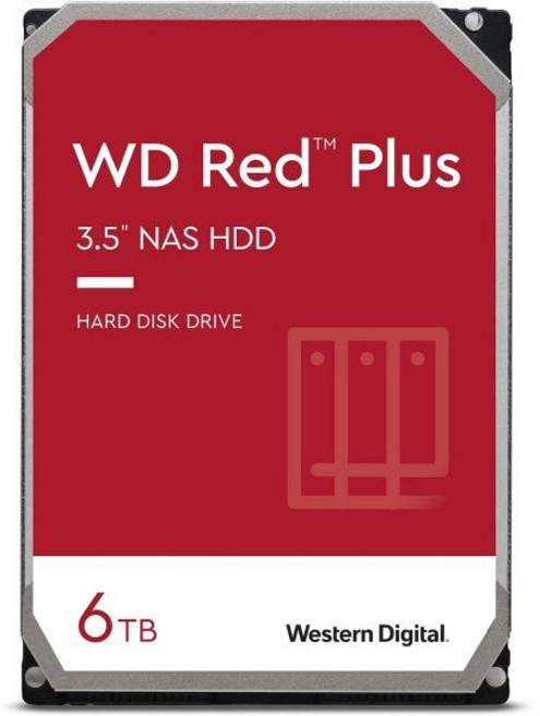 웨스턴 디지털 6TB WD 레드 플러스 NAS 내장 하드 드라이브 HDD - 5400RPM SATA 6Gbs CMR 256MB 캐시 3.5인치 -WD60EPX갱신, 6TB_256 MB Cache, 1개