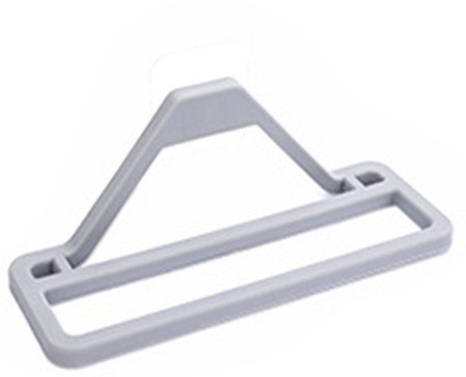 폴리앤틴틴 욕실 슬리퍼 걸이 그레이 1P 무타공실내화거치대