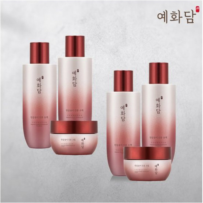 더페이스샵 예화담 천삼송이 진윤 기초 3종 더블세트