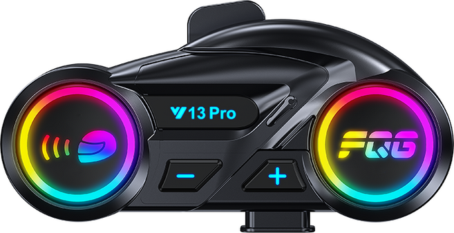 밀레 Y13 프로 오토바이 헬멧 블루투스 인터콤 2in1 마이크 세트, 블랙, Y13 Pro