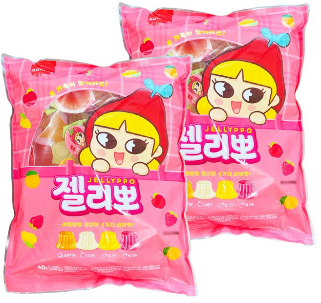 삼립 젤리뽀, 60g, 80개