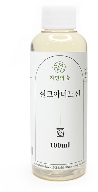 자연의숲 수제나라 실크아미노산 아미노산 천연화장품 원료 재료 두피스프레이 보습 샴푸만들기재료, 1개, 100ml