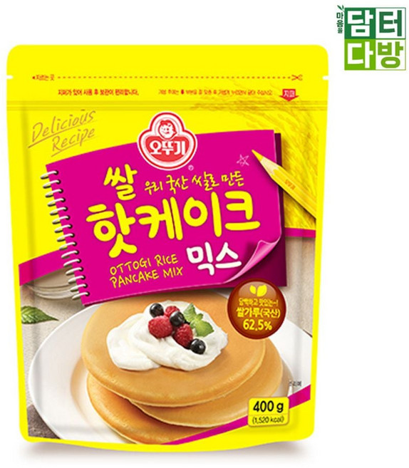 쌀핫케이크믹스 400g tab+044GG, 1