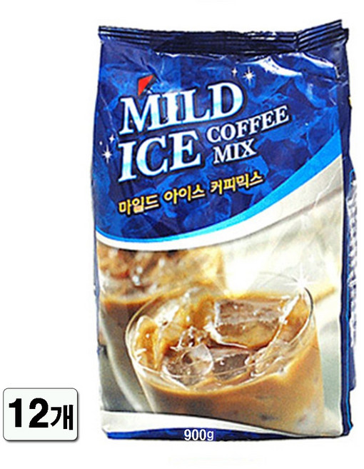 대호 마일드 아이스 커피믹스, 900g, 1개입, 12개