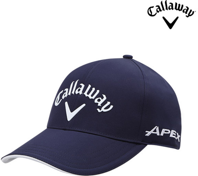 캘러웨이 2025 투어 웨더 모자 한국캘러웨이골프 정품, 네이비