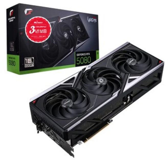 COLORFUL iGame Geforce RTX 5080 Vulcan OC D7 16GB 피씨디렉트 그래픽카드 VGA
