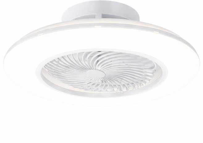 360도회전 조명실링팬 천장선풍기 LED 공기순환 리모컨 안방 작은방 60cm, 스윙써큘레이터600 화이트