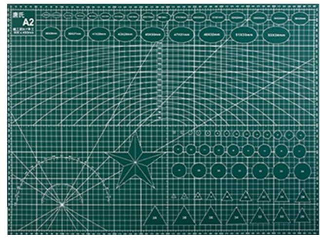 갈색가죽 커팅매트 가죽공예 A3 사이즈, 1개