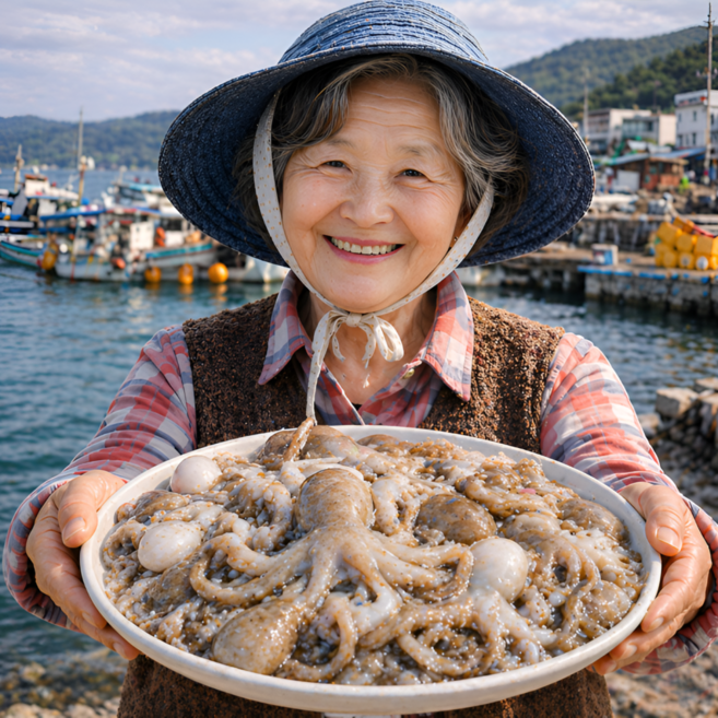 산지직송 제철 국내산 쭈꾸미, 1개, 1kg