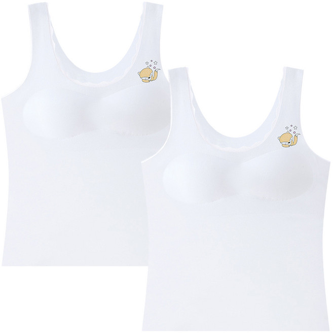 바른우리아이 주니어브라런닝 심리스 2종 세트