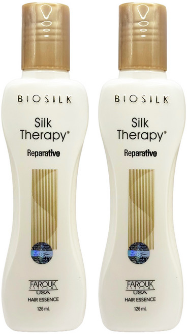 실크테라피 리페러티브 헤어에센스 126ml, 2개