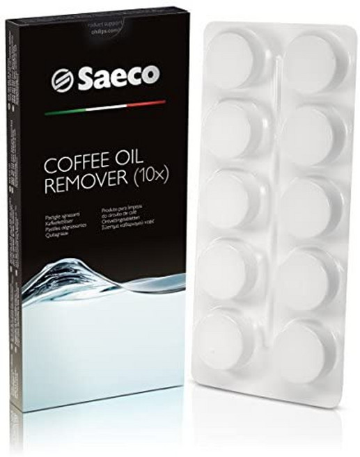 Saeco CA6704 99 커피 오일 리무버 정제 전자동 커피 머신 용 1 팩 10 x 1.6g