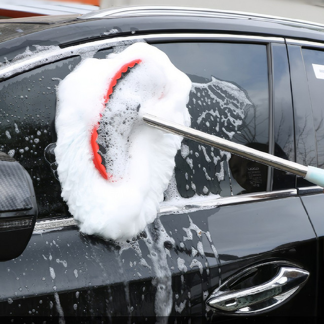 세차밀대 125cm 세차봉 A428, 1개