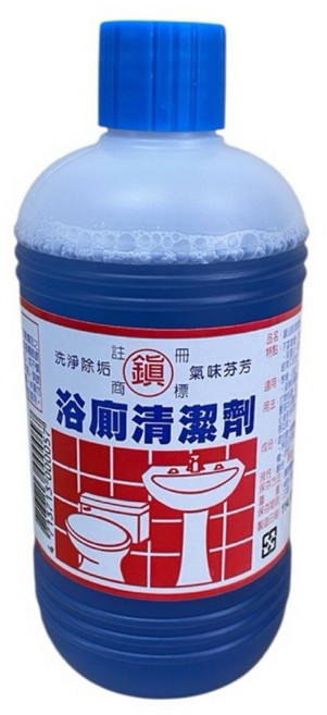 鎮 浴廁清潔劑 480g (一箱24瓶), 1箱