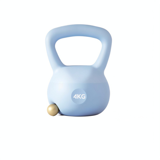 軟壺鈴健身器材, 藍色4KG, 1套