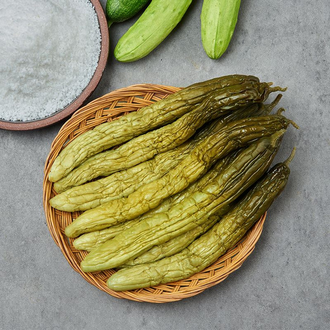 국내산 통오이지, 3개, 900g