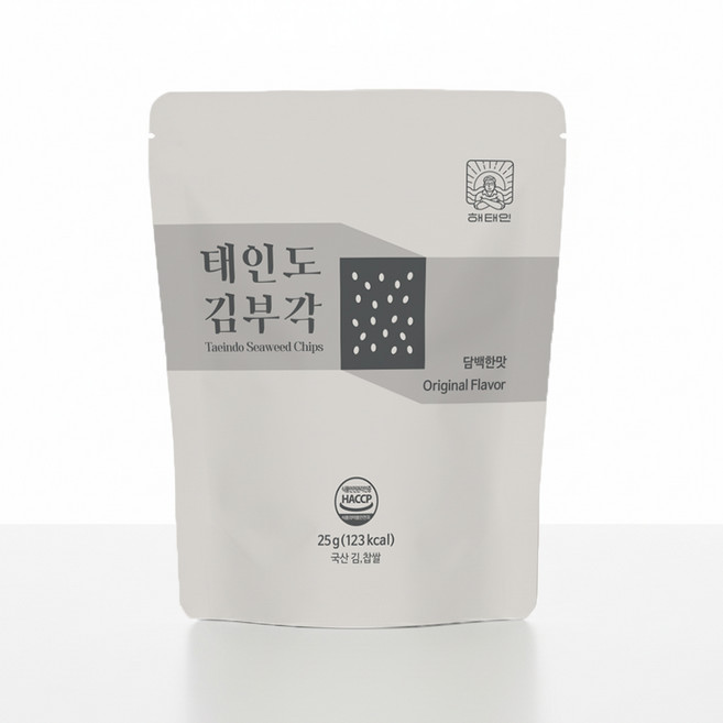태인도 수제 찹쌀김부각, 1개, 25g
