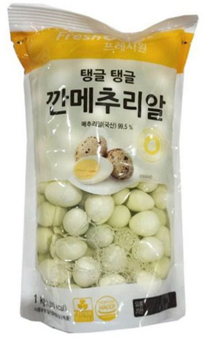 (냉장)깐메추리알(프레시원 1Kg) 1EA, 1kg, 1개