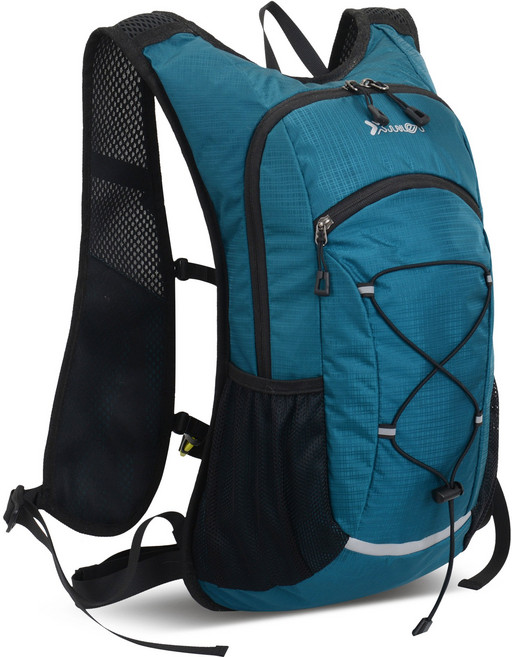 리치모리 초경량 아웃도어 등산 하이킹 백팩 방수 나일론 물백 호환 라이딩 가방, 불루