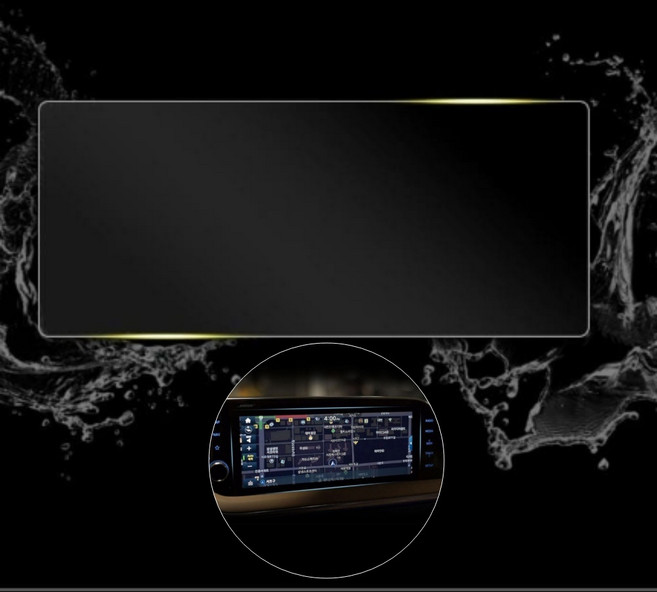 jss 선명한 지문 스크래치 방지 네비게이션 액정필름 올뉴카니발 8인치 셀프 DIY, K10